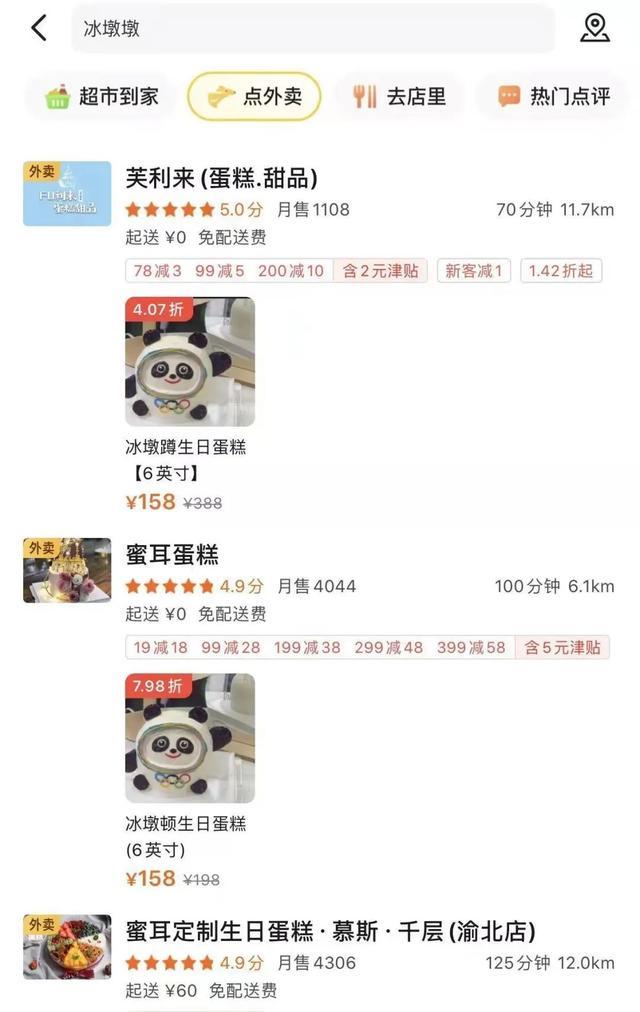多家蛋糕店制售冰墩墩造型蛋糕被查 商家构成侵权 