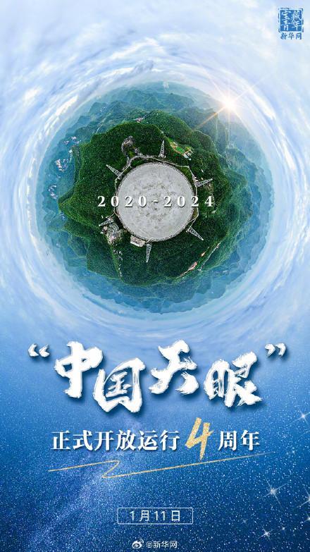 中国天眼正式开放运行4周年，致敬中国科技工作者