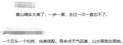 登上黄山才发现水墨画还是保守了