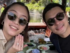 终于明白:霍启刚弟弟带未婚妻参加好友婚礼 罕见合体现身!(图）