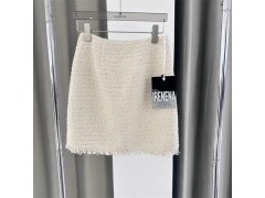 温碧霞自创IRENENA服装法式编织小香风半身裙图3