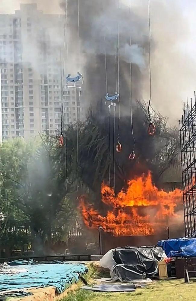 洛阳一景区通报发生火灾
