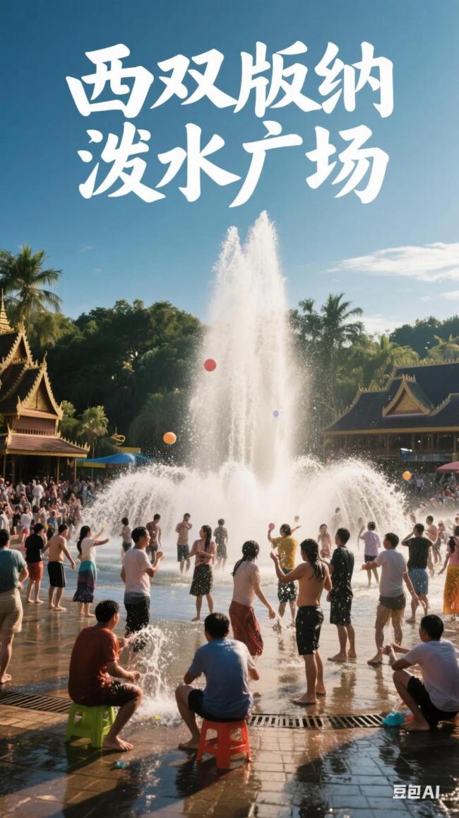游客泼水节泼小孩哥遭“反杀” 跨文化碰撞嗨翻天