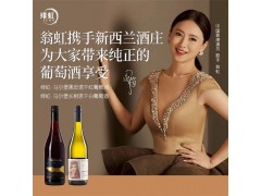 翁虹自创绯虹马尔堡黑皮诺干红葡萄酒图1