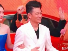杨幂挽着刘德华疑似林萧上身 究竟咋梗？