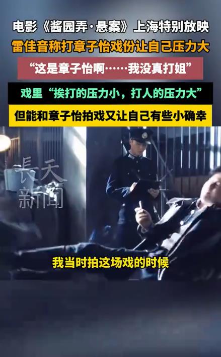 雷佳音:我没真打章子怡