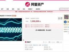 终于找到“尾号9999999手机号100万元起拍 罕见流拍引发关注”