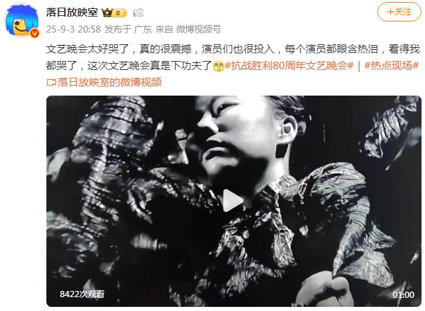 文艺晚会太好哭了