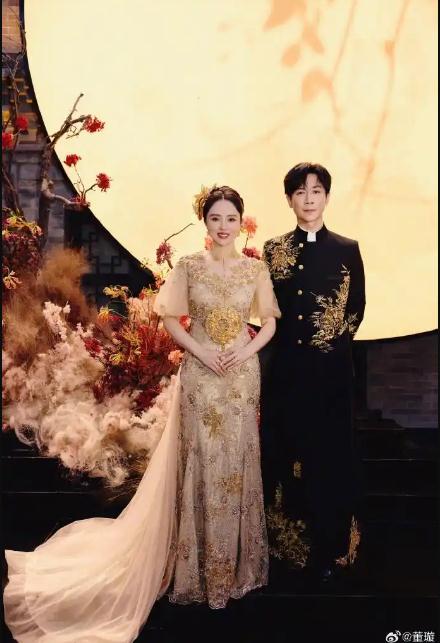 董璇张维伊大同举办中式婚礼现场曝光