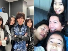 木村拓哉全家福近照曝光 心美、光希同晒珍贵全家福！