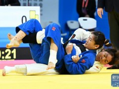 山东队柔道团体赛击败内蒙古队摘金 全运会夺冠时刻
