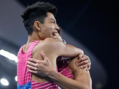 田径项目男子200米决赛施君豪夺冠 广东队包揽冠亚