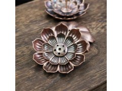 民艾天下莲花香插多功能香薰插盘图2