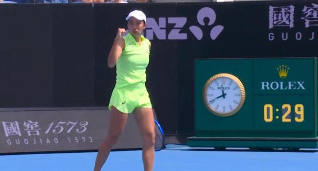 张帅止步澳网女单首轮 决胜盘遗憾落败