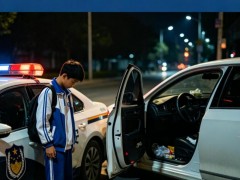 14岁少年拉车门被拘9天 民警回应 新法打破“年龄即护身符”（图）